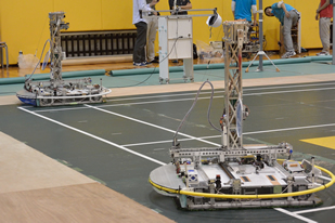 ABUロボコン大会で使用されたロボット