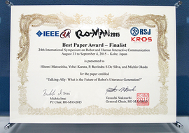 Best Paper Award-Finalist