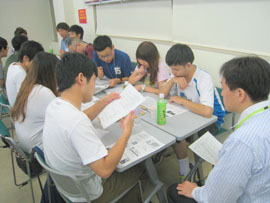 Students participate in group debates.jpg