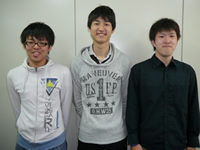 Members of the Toyohashi Tech a Cappella Circle at the interview