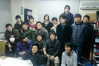 Members of TACS.Mr. Kubo is in the front row, third form the left
