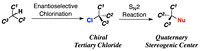 Synthetic Strategy for the Construction of Quaternary Chiral Carbon Centers.