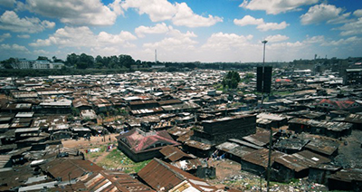 Informal settlement of Nairobi