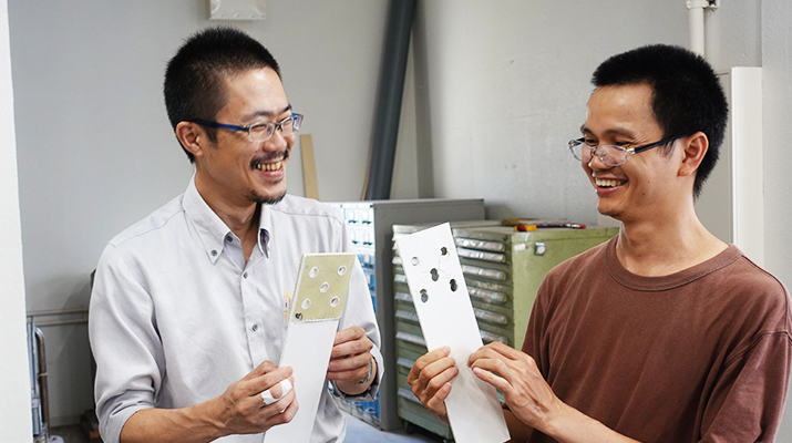 Prof. Yukihiro Matsumoto and his student