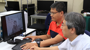 Can robots recognize faces even under backlighting?