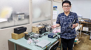 A case of internal observation using X-ray CT, aiming to discover the vibration damping mechanism