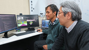 AI-powered autonomous driving vehicle