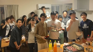 TUT Global House is a hub for multicultural events enjoyed by Japanese and international students alike 