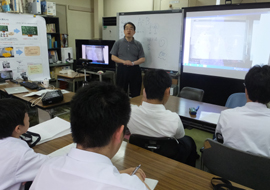 梅村研究室の見学