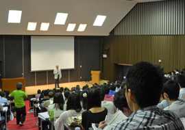 【入試案内プログラム】大西学長による挨拶