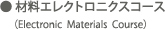 ޗGNgjNXR[XiElectronic  Materials  Coursej