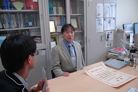 取材の様子
